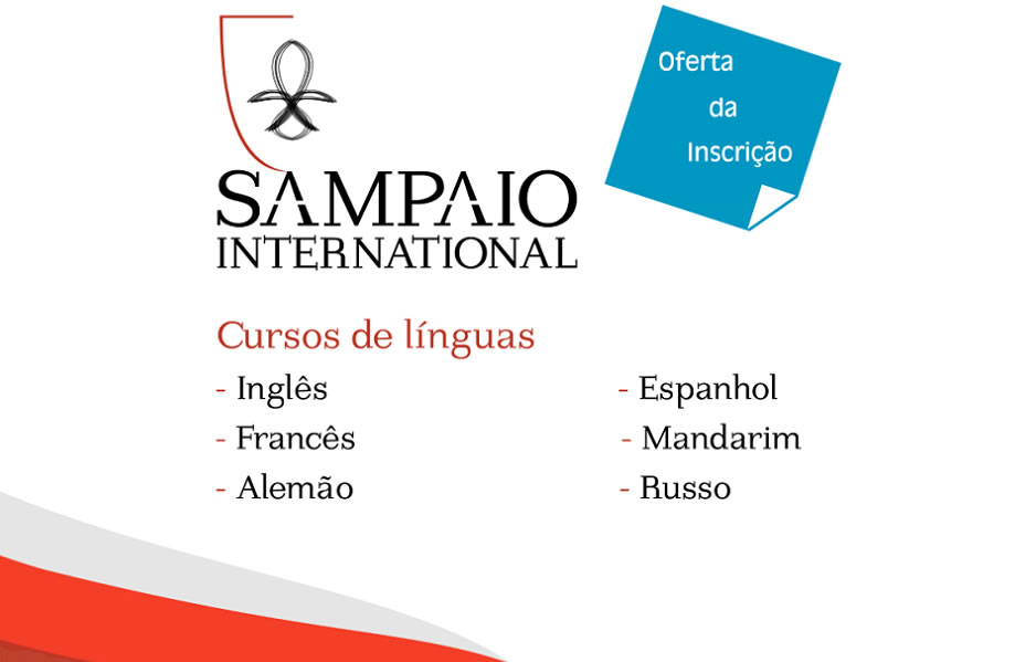 Já conhece os nossos cursos de línguas?